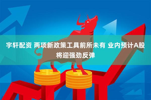 宇轩配资 两项新政策工具前所未有 业内预计A股将迎强劲反弹