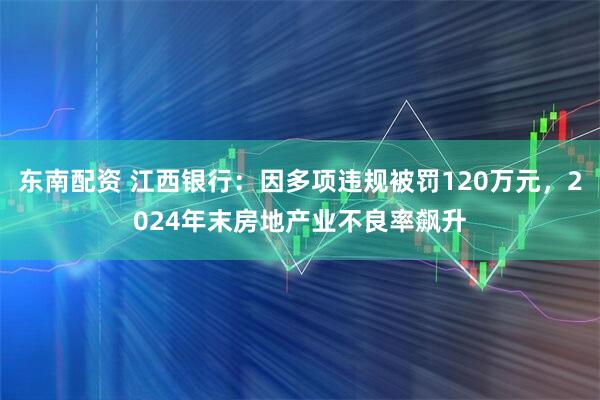 东南配资 江西银行：因多项违规被罚120万元，2024年末房地产业不良率飙升